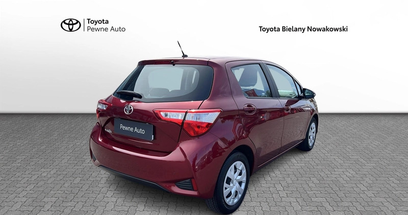 Toyota Yaris cena 57900 przebieg: 39768, rok produkcji 2019 z Radziejów małe 67